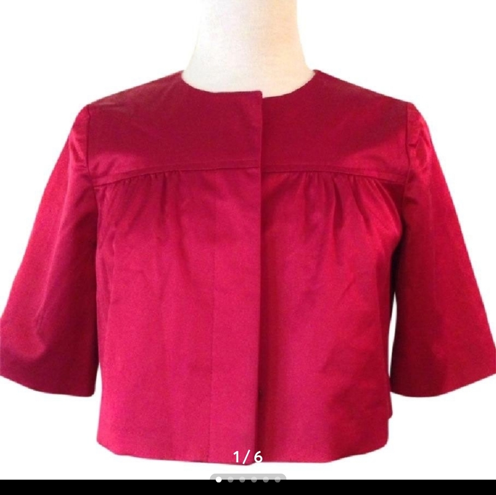 Theory Tux Cropped Bolero Blazer